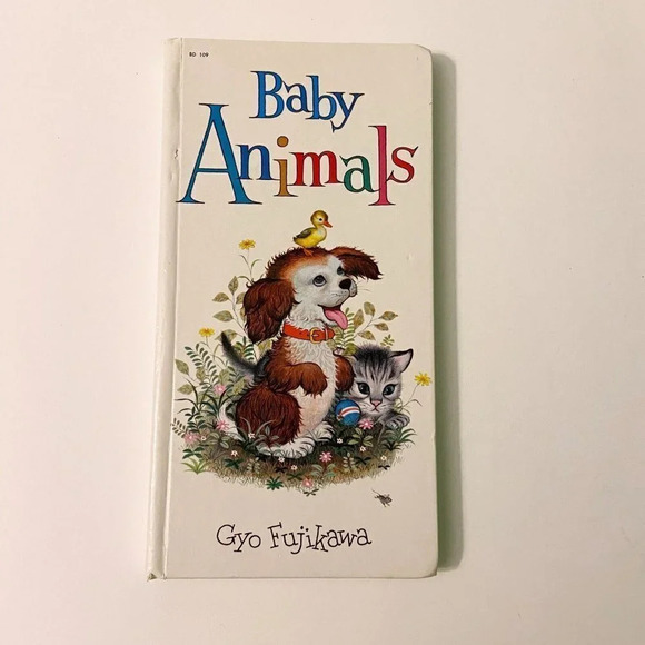 Vintage 1980 Baby Animals Book by Gyo Fujikawa  Grosset and Dunlap Japan - Picture 11 of 11